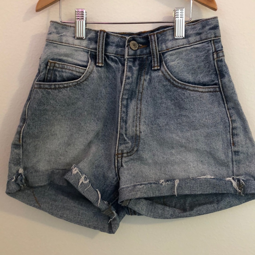 John Galt (Brandy Melville) denim shorts.